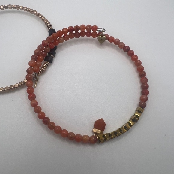 Keep Collective Beaded Wrap Bracelet- Set of 2 - Picture 3 of 10